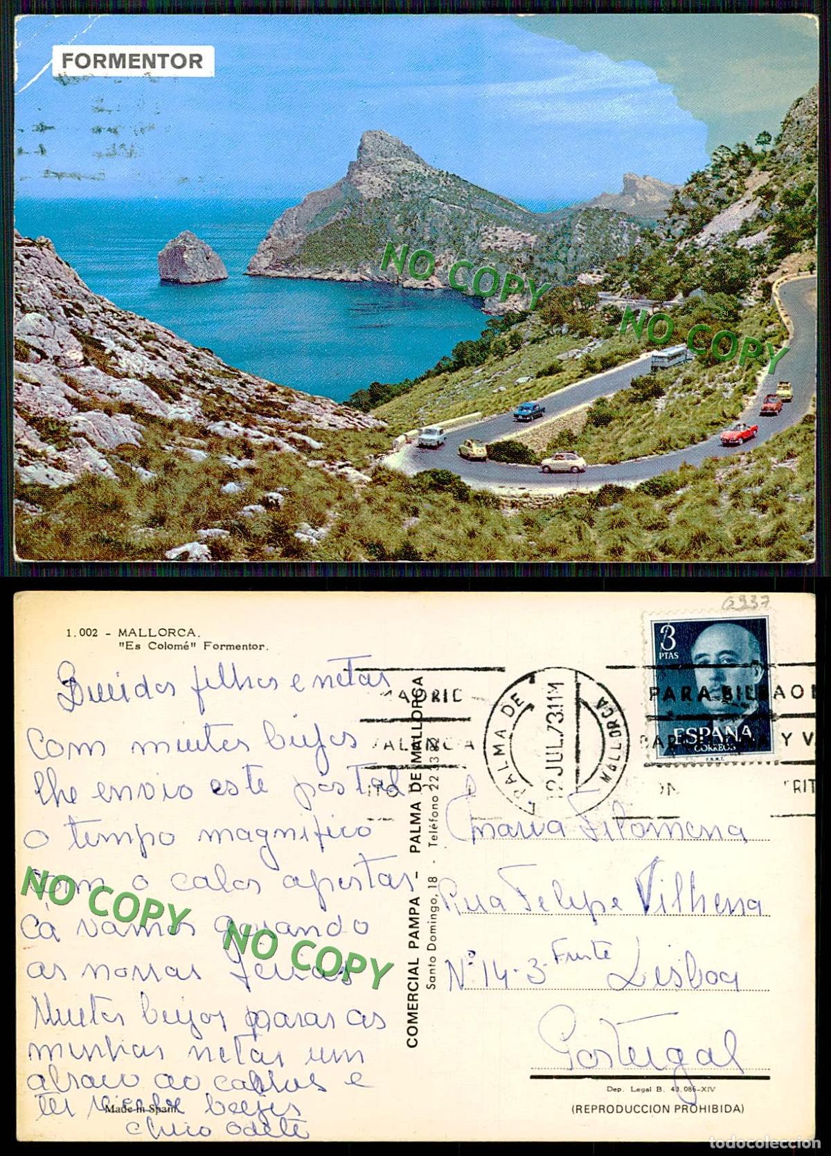 Postales: EC [00937]- ESPANA- MALLORCA- ES COLOME - Foto 1