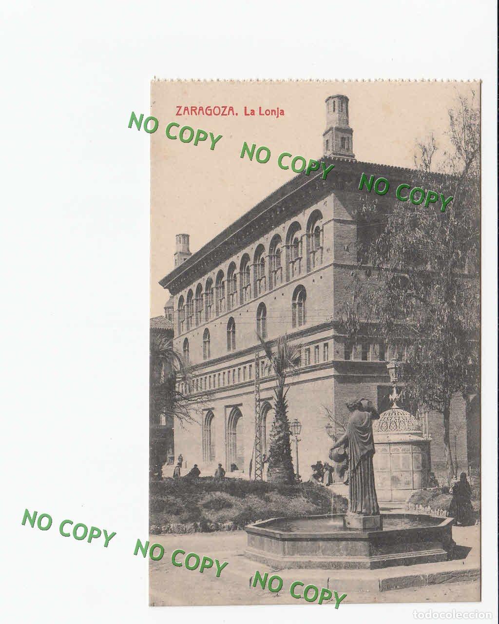 Postales: OLD FOREIGN 5710 - ESPANA - ZARAGOZA - LA LONJA - Foto 1