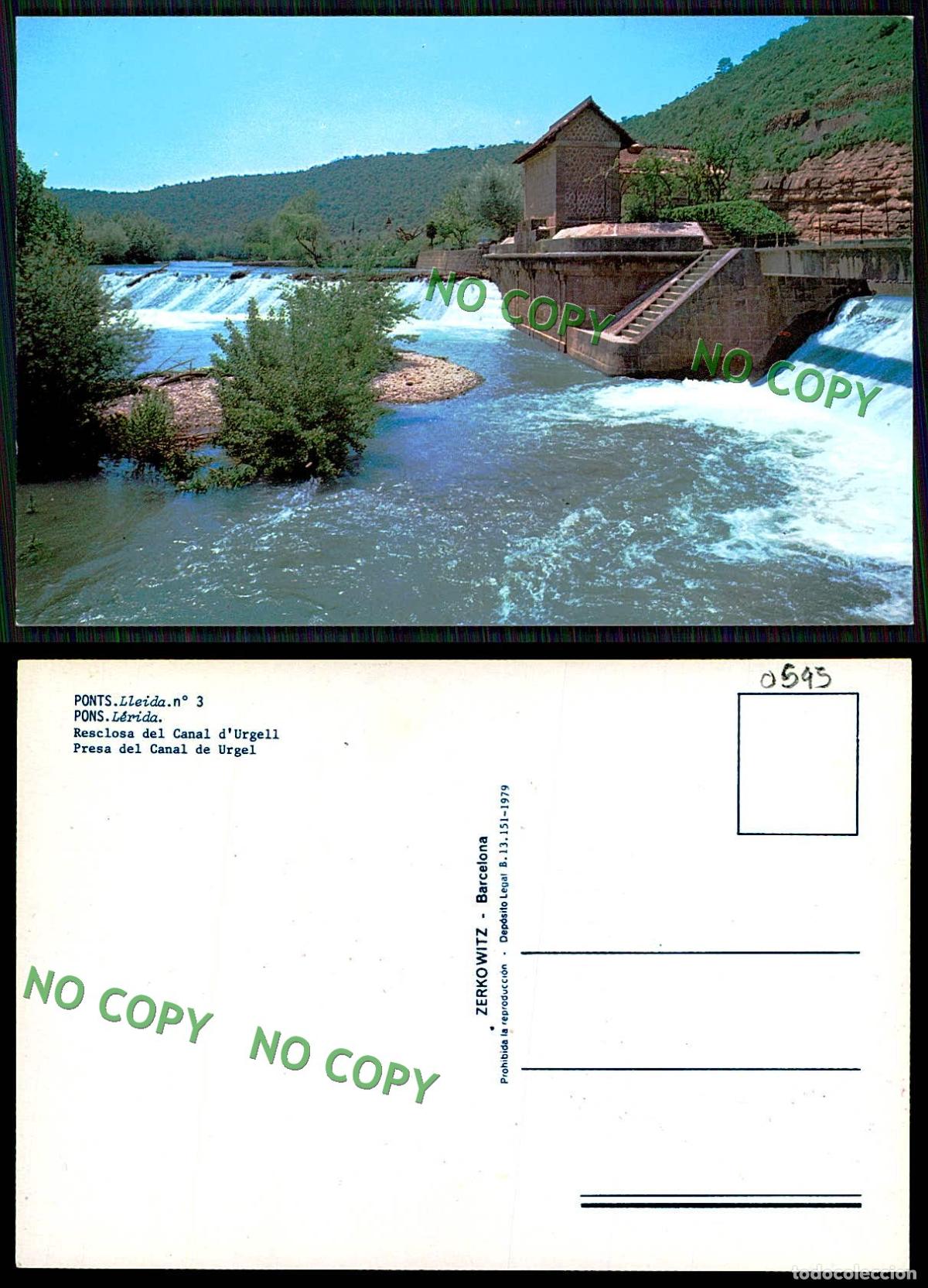 Postales: EC [00545]- ESPANA- RESCLOSA DEL CANAL - Foto 1