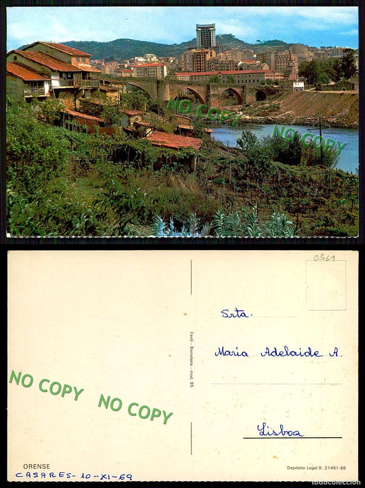 Postales: EC [00561]- ESPANA-ORENSE - Foto 1