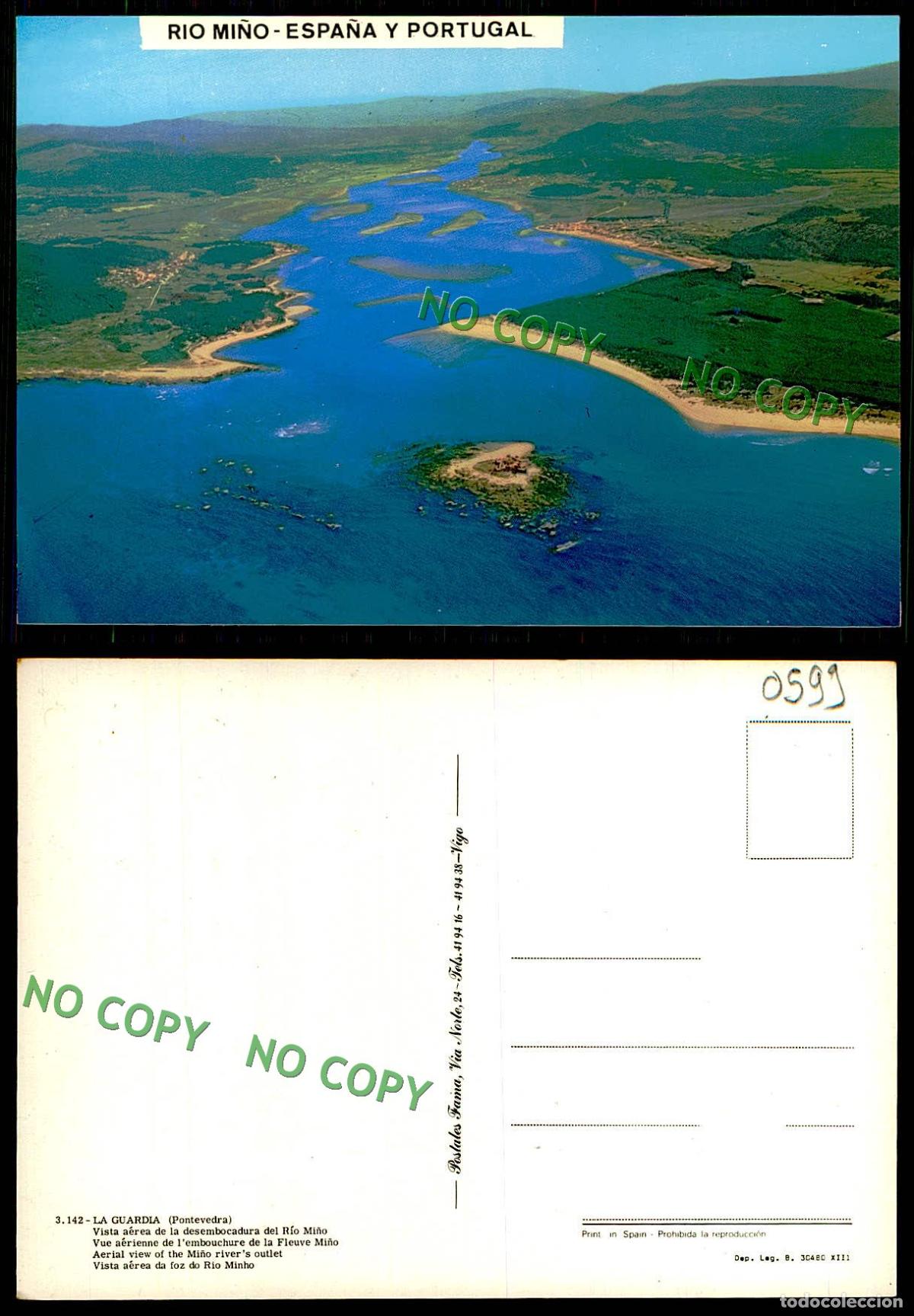 Postales: EC [00599]- ESPANA- PONTEVEDRA- LA GUARDIA - Foto 1