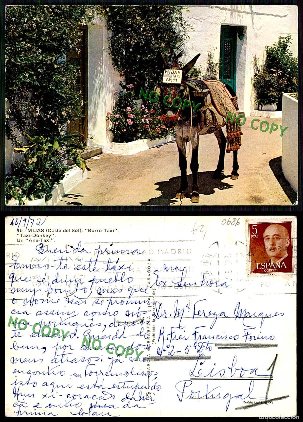 Postales: EC [00686]- ESPANA- COSTA DEL SOL- MIJAS - Foto 1