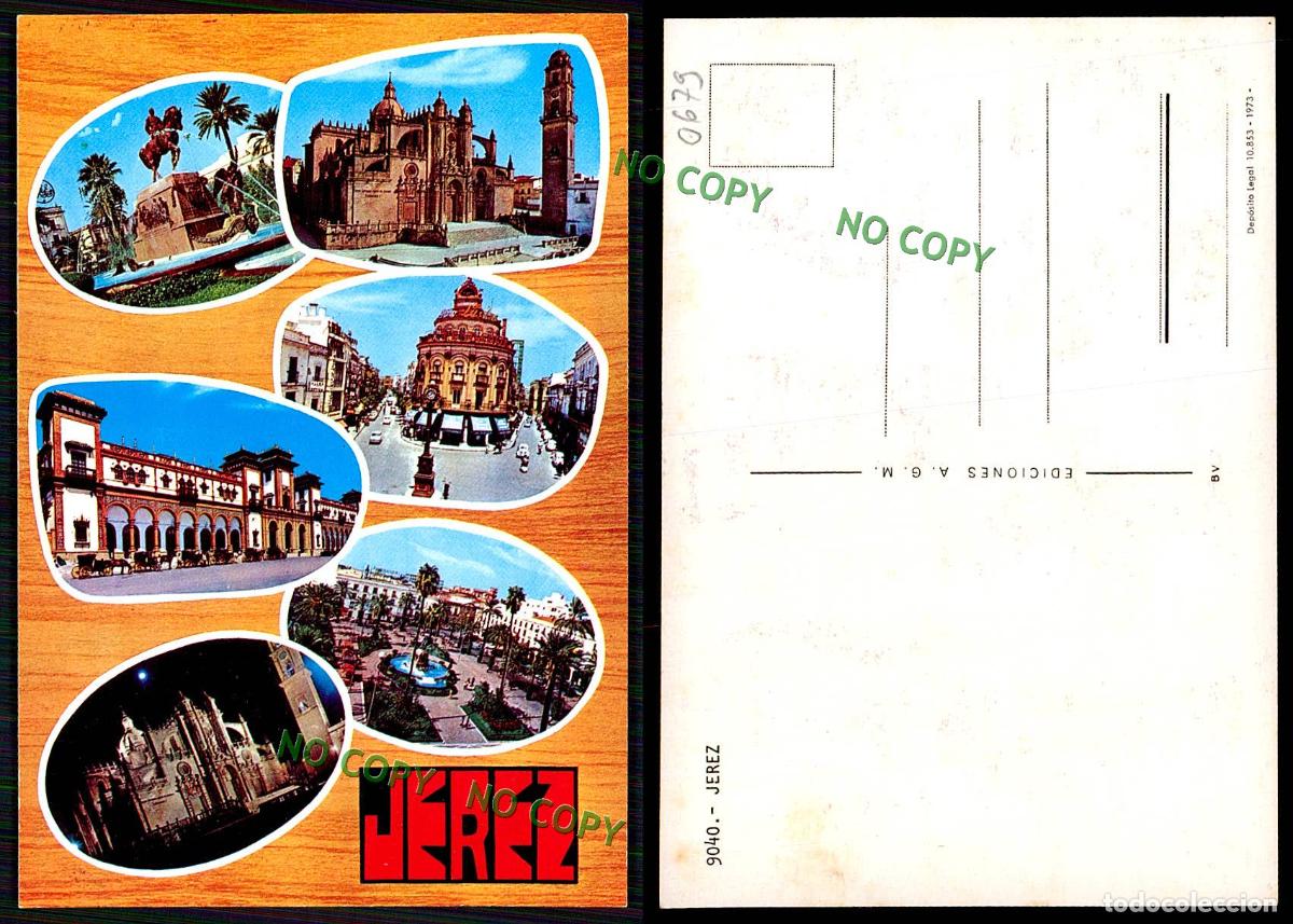 Postales: EC [00679]- ESPANA- JEREZ - Foto 1