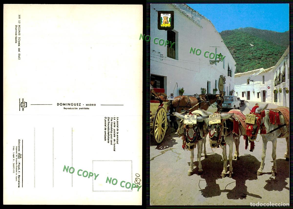 Postales: EC [00684]- ESPANA- COSTA DEL SOL- MIJAS - Foto 1