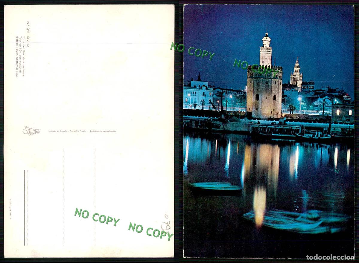 Postales: EC [00798]- ESPANA- SEVILLA- TORRE DEL ORO - Foto 1