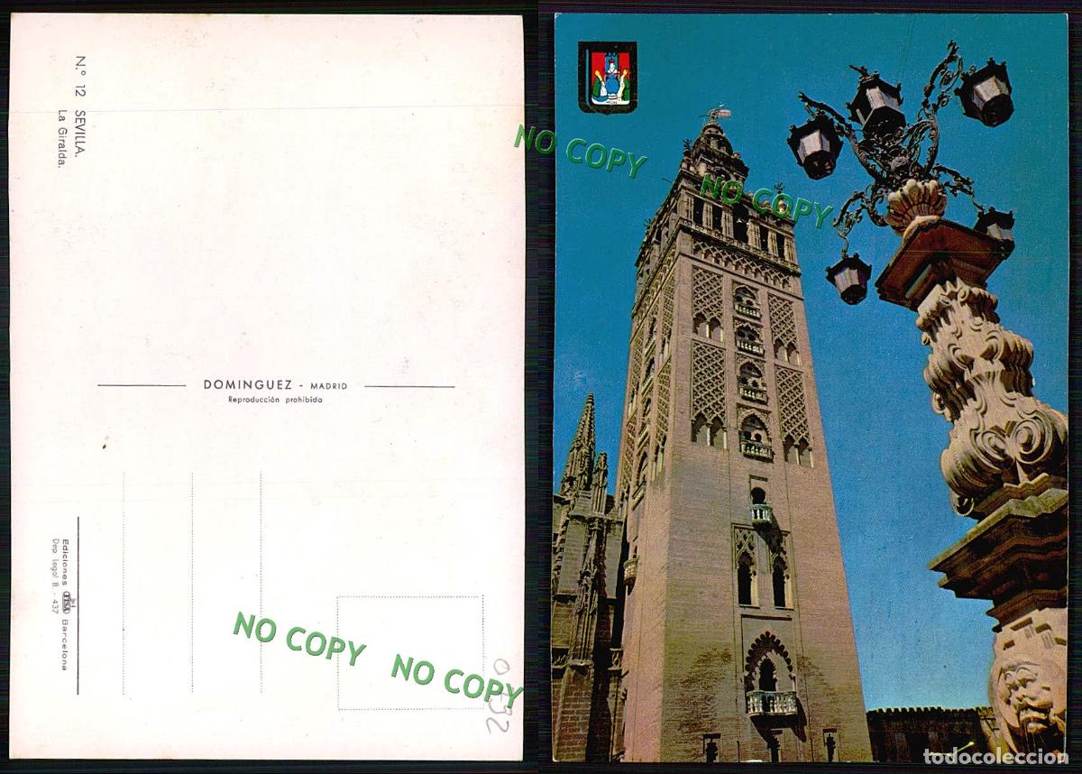 Postales: EC [00792]- ESPANA- SEVILLA- LA GIRALDA - Foto 1
