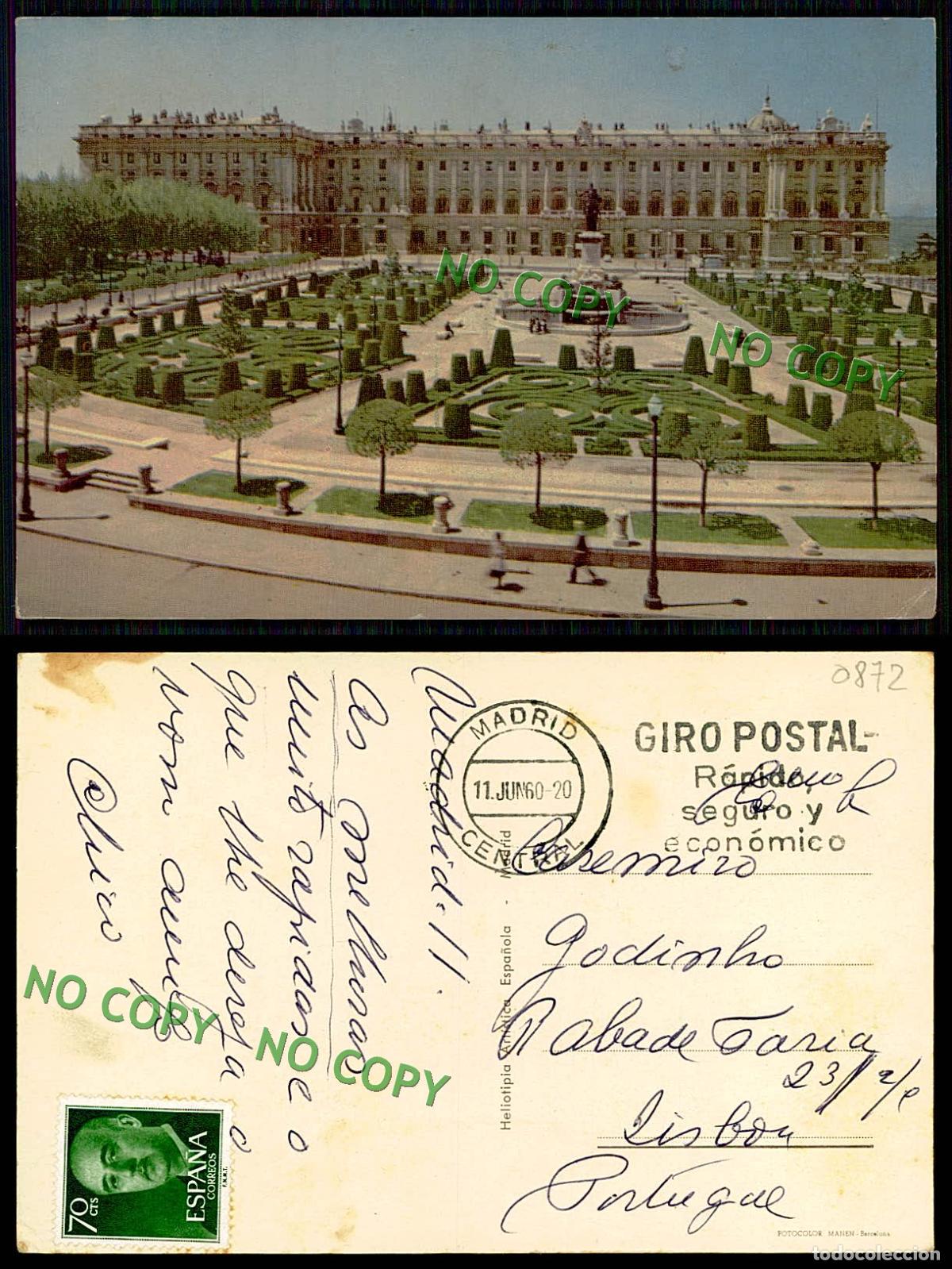 Postales: EC [00872]- ESPANA- MADRID- - Foto 1