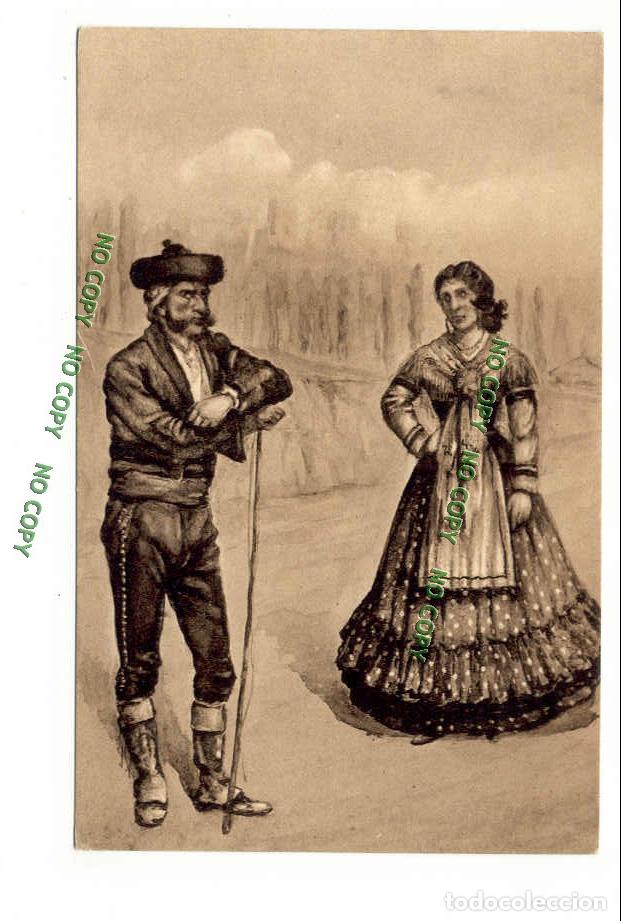 Postales: OLD FOREIGN 5136 - ESPANA -COSTUMBRES - GRANADA - TIPOS DE GITANOS - Foto 1