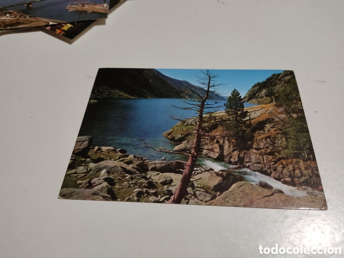 Postales: Postal Caldas de Bohi lago - Foto 1