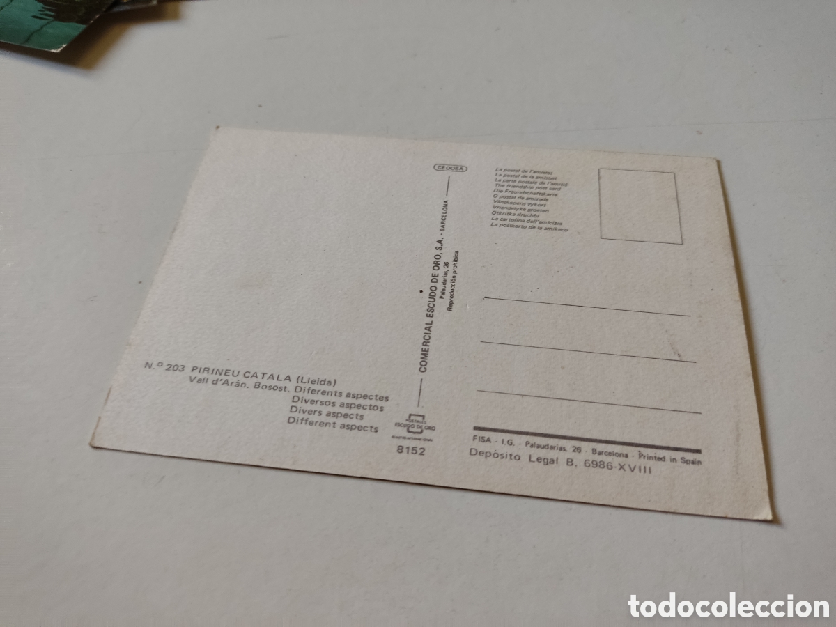Postales: Postal bosost valle de aran - Foto 2