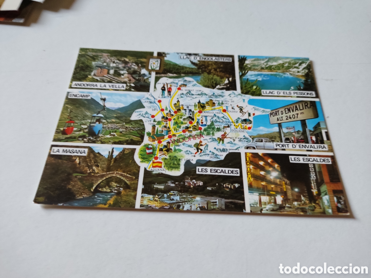 Postales: Postal Valls de Andorra - Foto 1