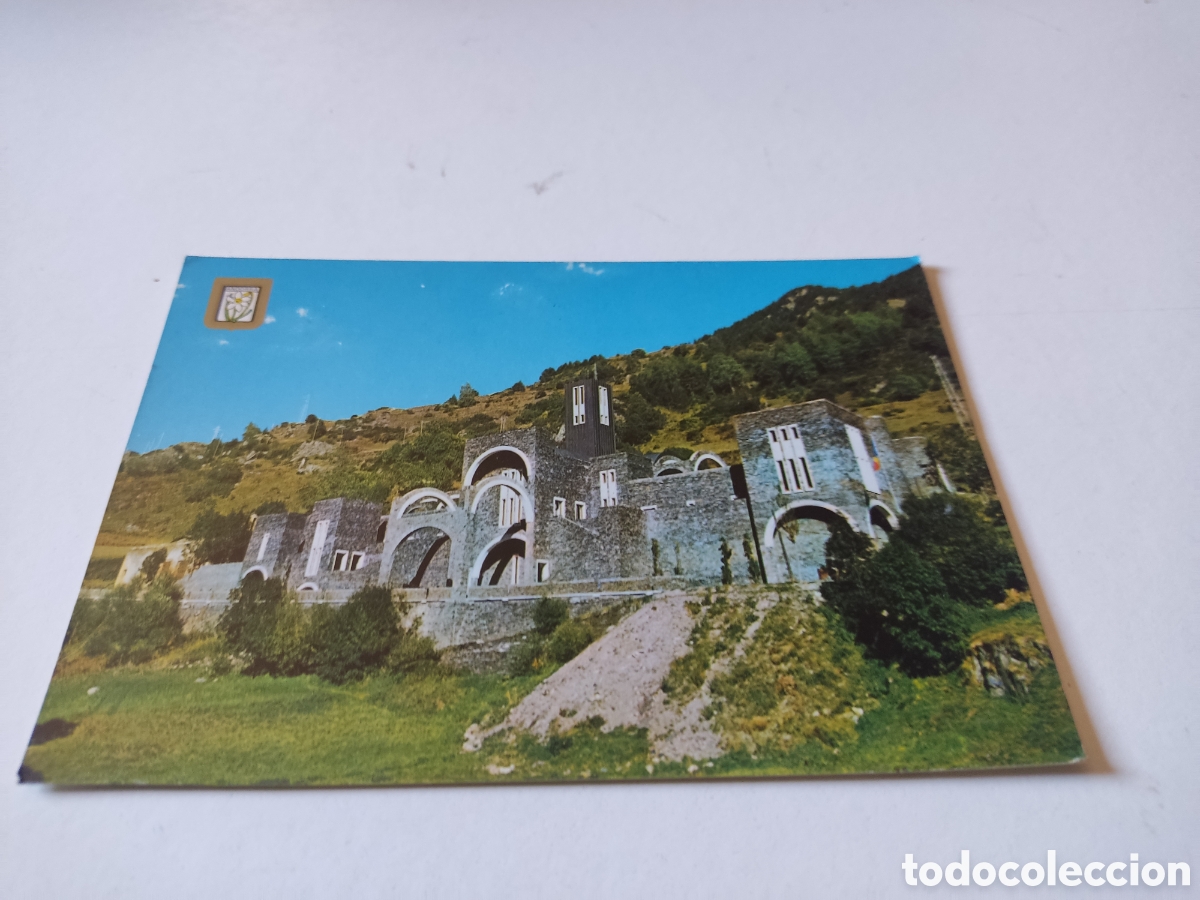 Postales: Postal Andorra iglesia de Meritxell - Foto 1
