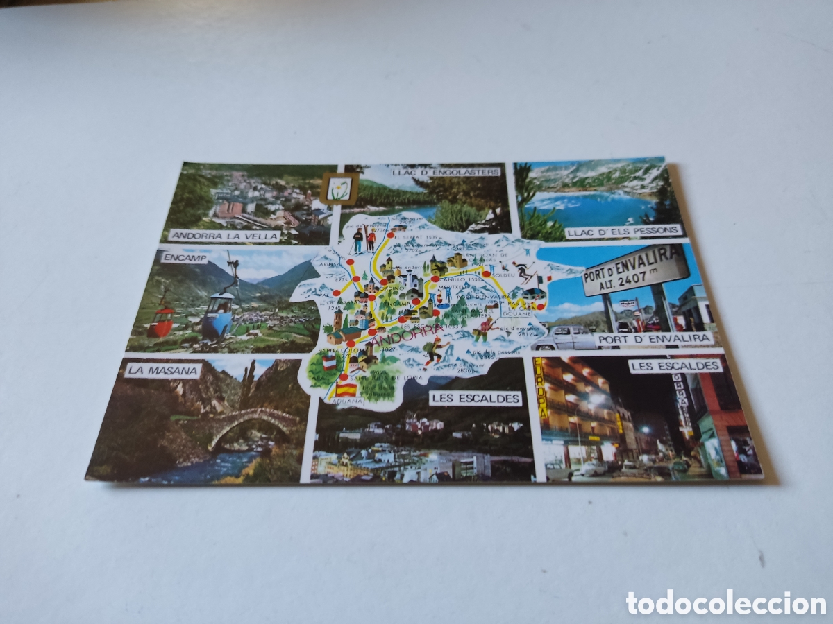Postales: Postal Valls de Andorra - Foto 1