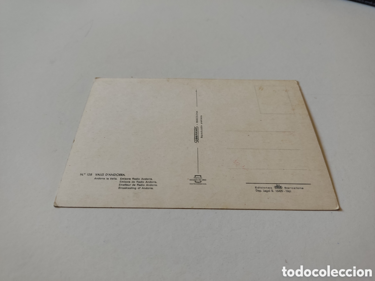 Postales: Postal Andorra emisora radio edificio - Foto 2