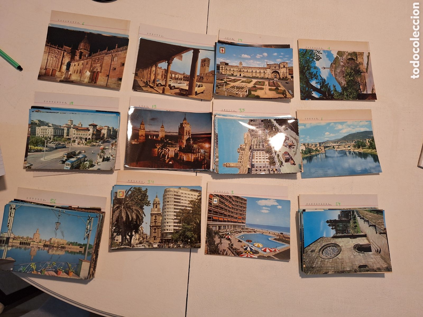 Postales: LOTE DE MAS DE 300 POSTALES DE ESPA&Ntilde;A. - Foto 2