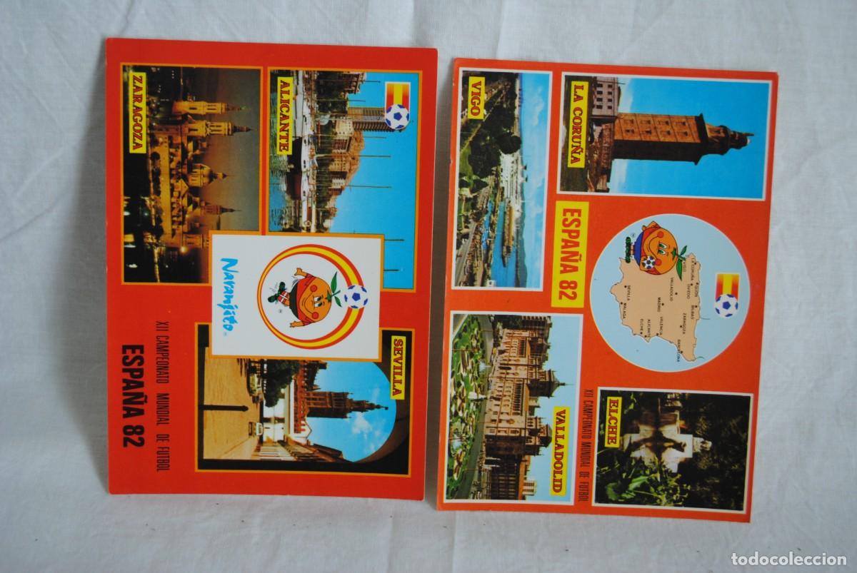 Postales: ESPA&Ntilde;A 82 , POSTALES LOTE DE DOS . - Foto 1