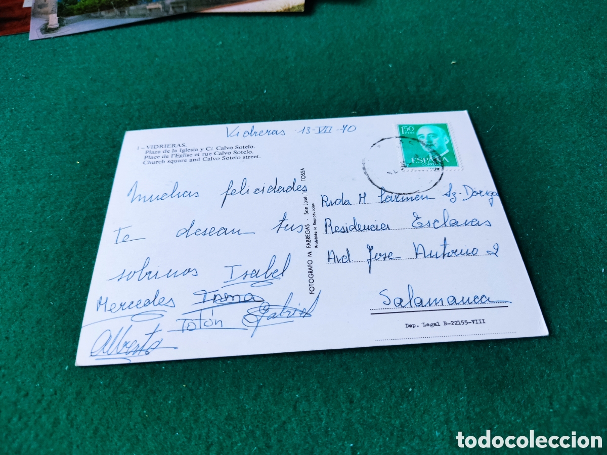 Postales: Postal vidrieras iglesia - Foto 2