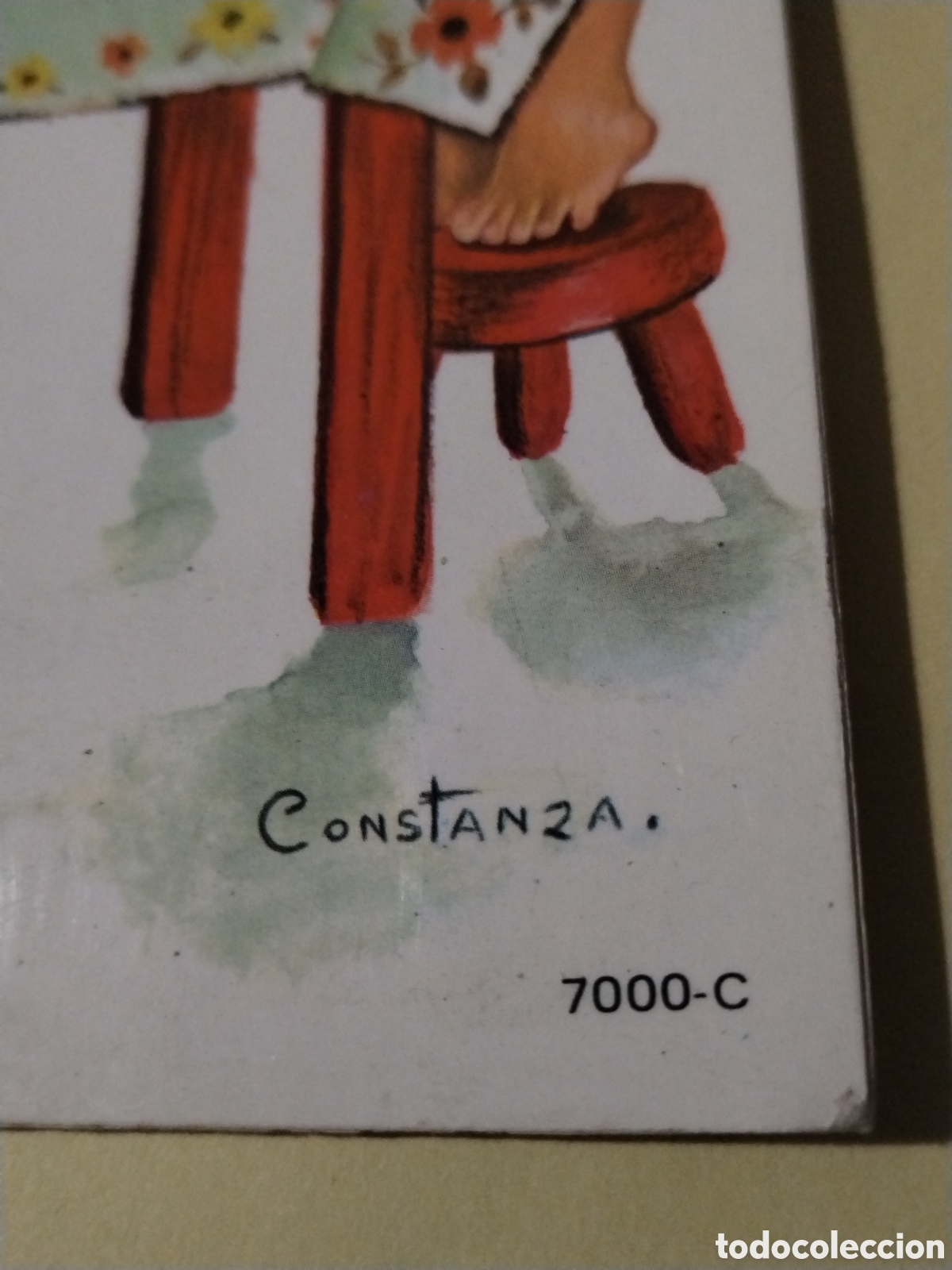 Postales: Postal bordada hilo Constanza 7000-C cumplea&ntilde;os 10x15 cms - Foto 2