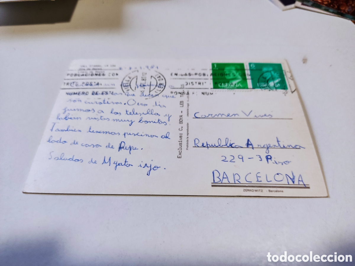 Postales: Postal Vall de aran vacas - Foto 2