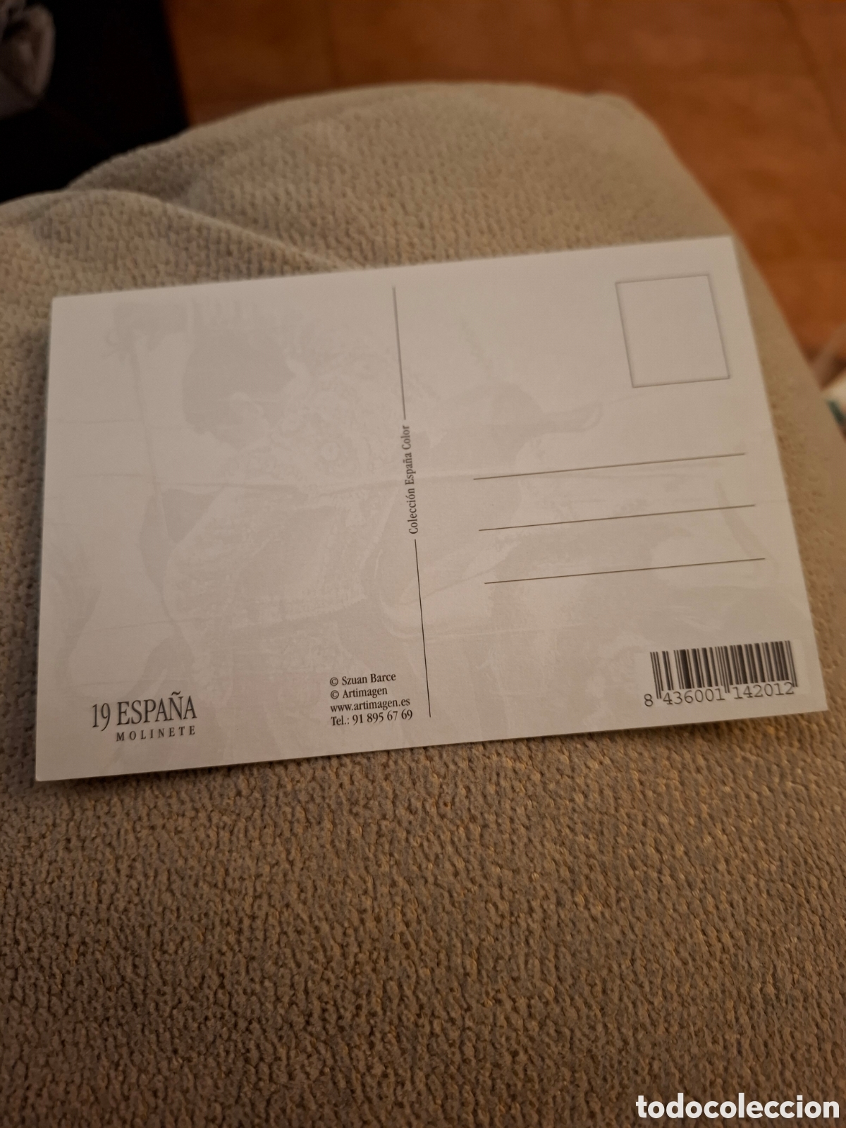 Postales: POSTAL TOROS MOLINETE 19 ESPA&Ntilde;A - Foto 2