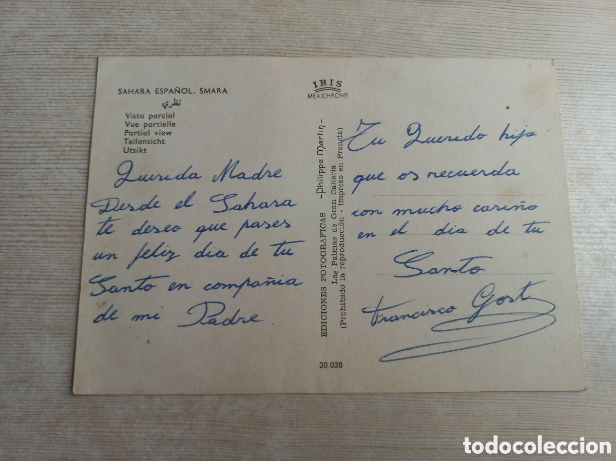 Postales: Postal Smara. S&aacute;hara Espa&ntilde;ol. - Foto 2