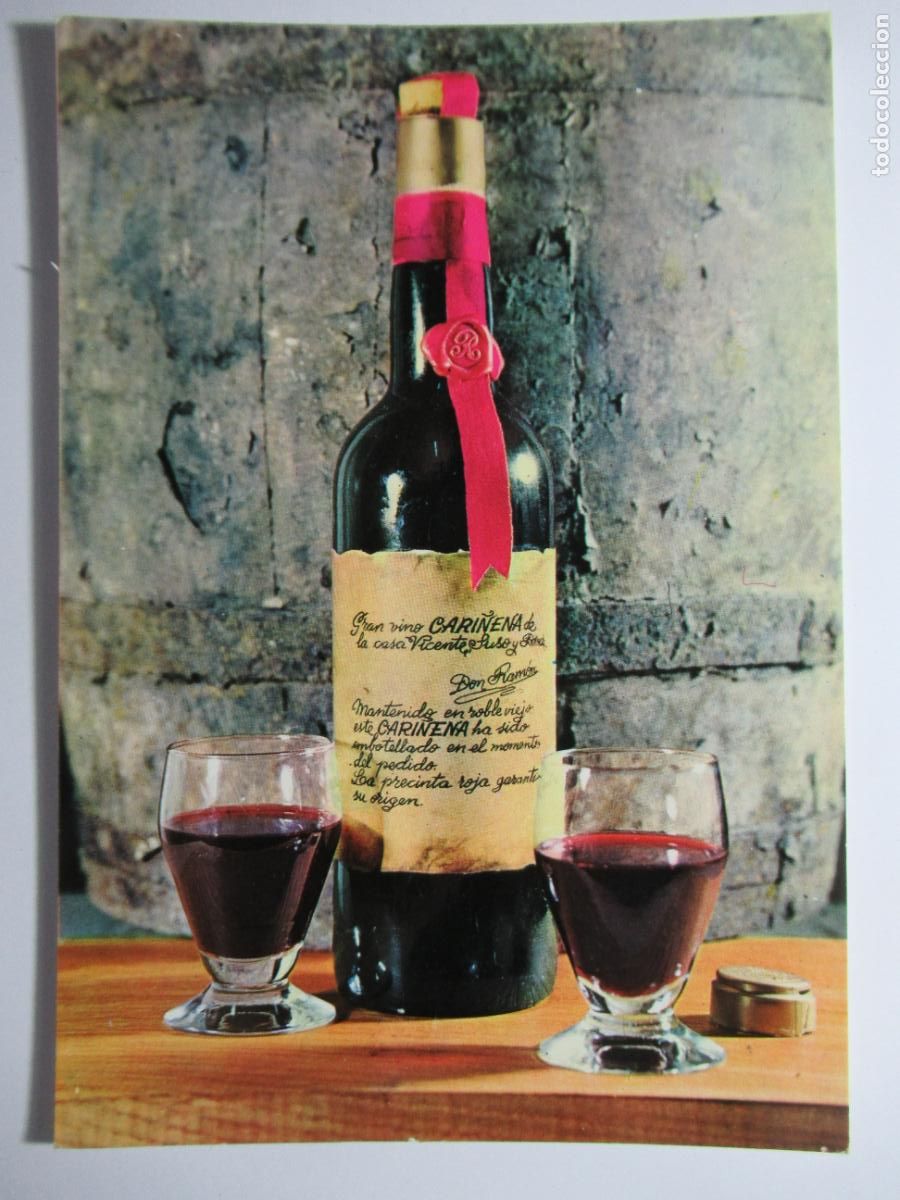 Postales: Postal publicitaria vino Don Ram&oacute;n - Foto 1