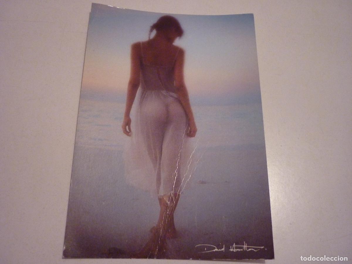 Postales: POSTAL DAVID HAMILTON -MUJER PLAYA- - Foto 1