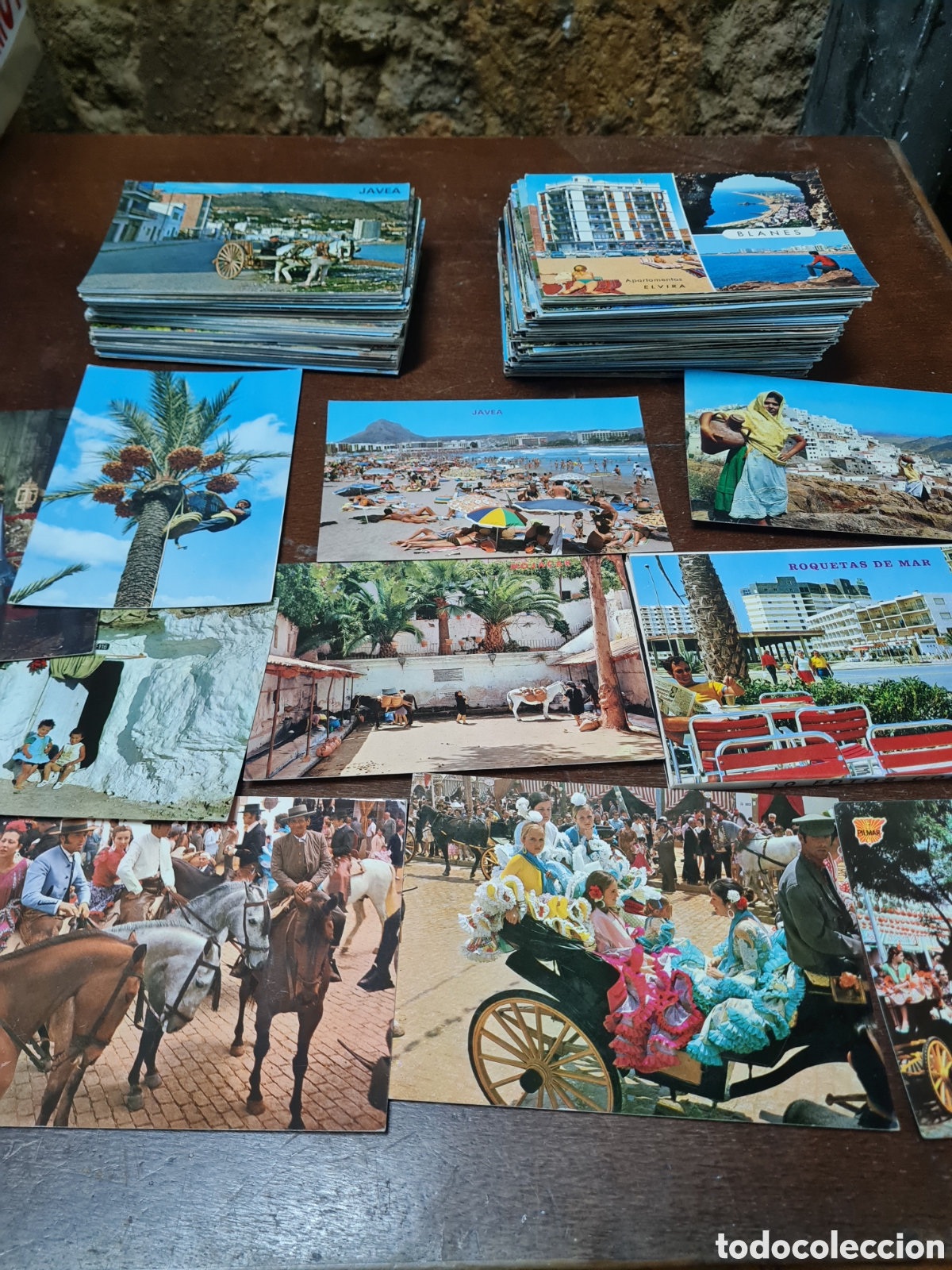 Postales: 225 postales sin circular de Espa&ntilde;a y 54 del extranjero - Foto 1