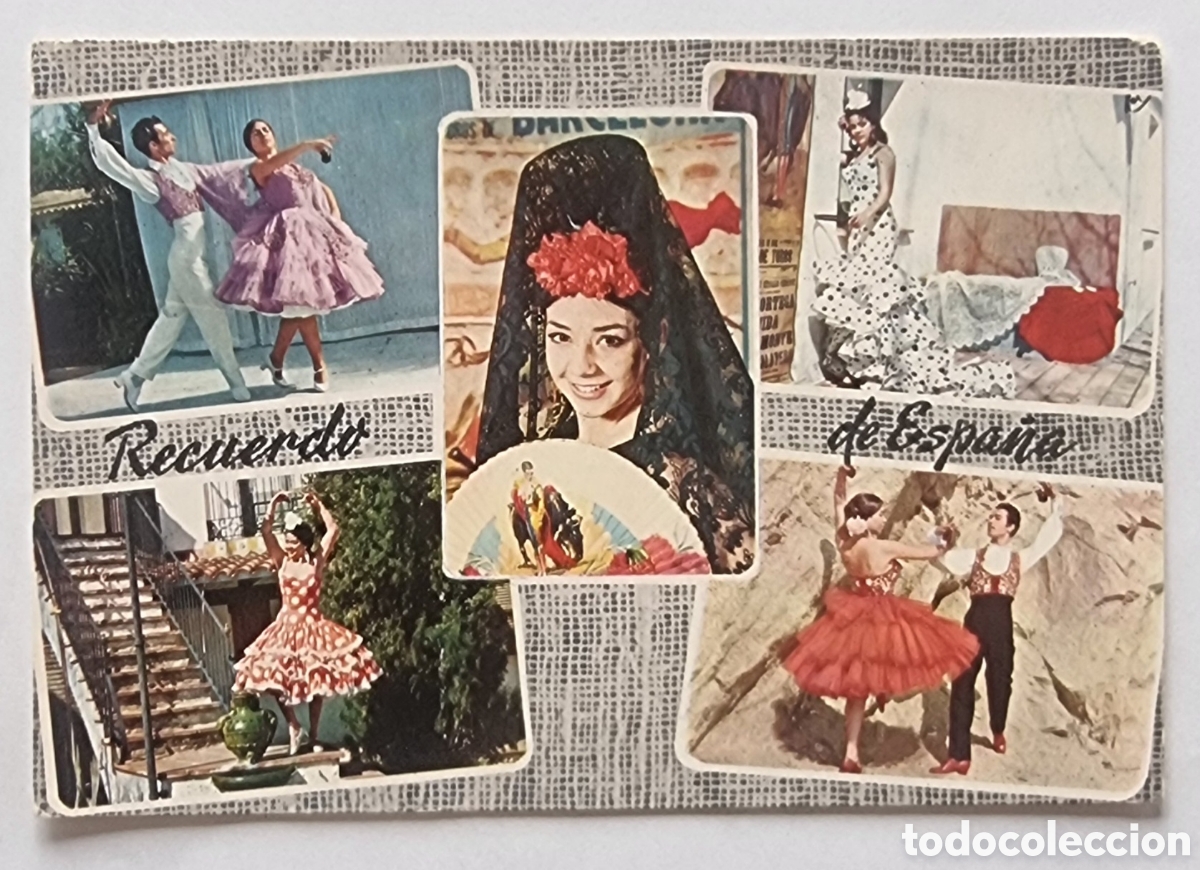 Postales: ESPA&Ntilde;A - RECUERDO DE ESPA&Ntilde;A - POSTALES - Foto 1