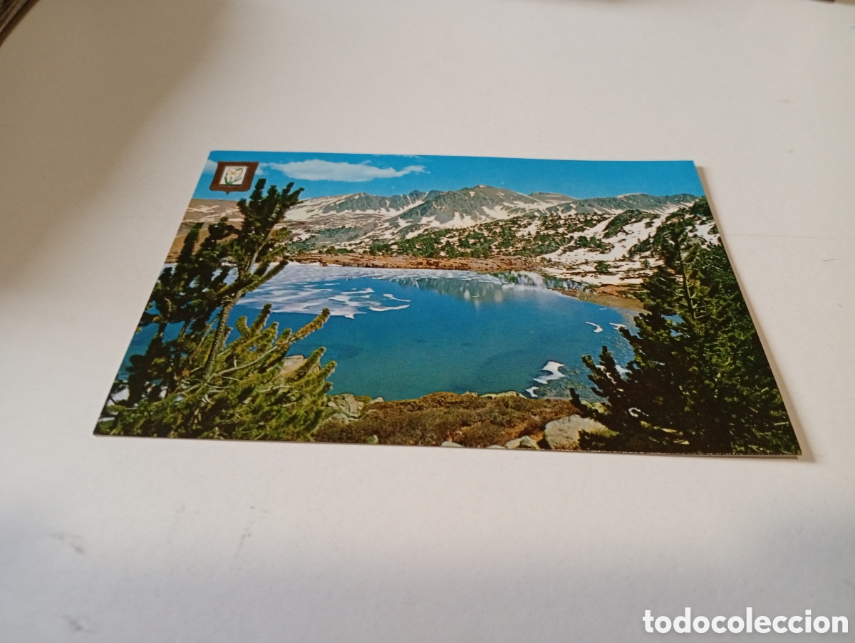 Postales: Postal Valls de Andorra lago - Foto 1