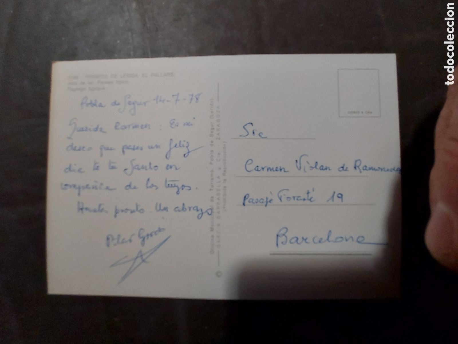 Postales: POSTAL DE ESPA&Ntilde;A SIN SELLO - Foto 2