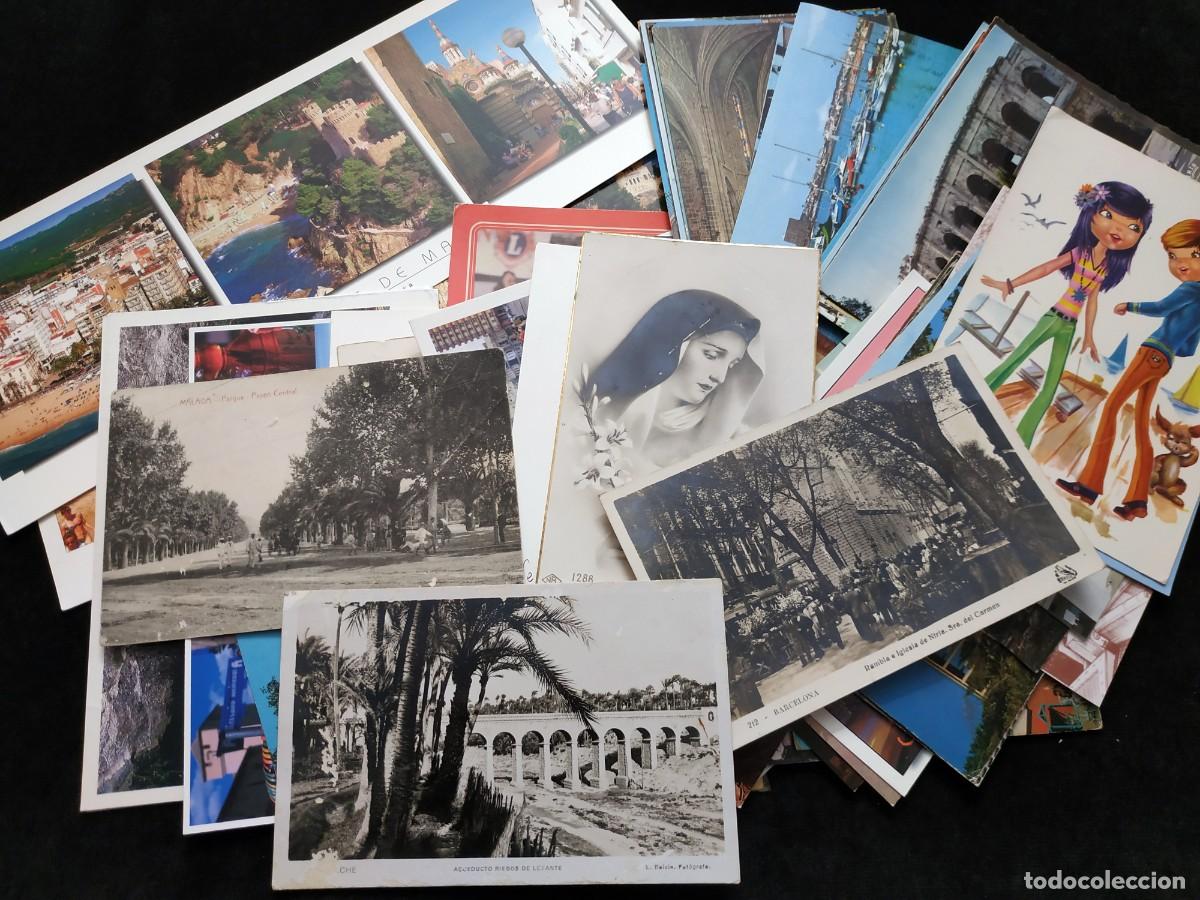 Postales: LOTE DE 57 POSTALES VARIADAS. LEER - Foto 1