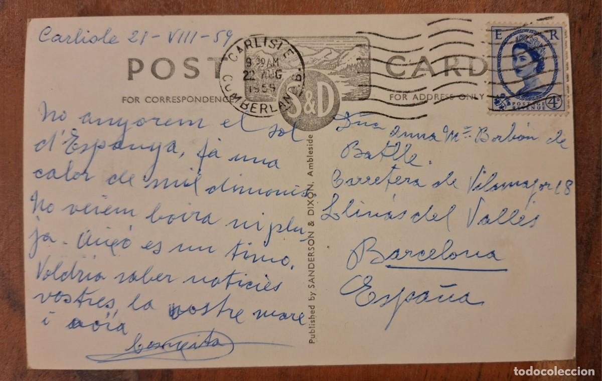 Postales: P.1 - Postal antigua UK 1959 - Foto 2