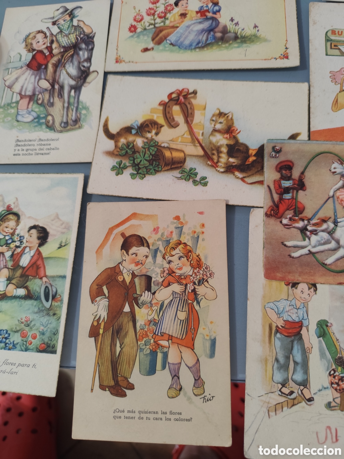 Postales: 21 postales antiguas a&ntilde;os 50 - Foto 5