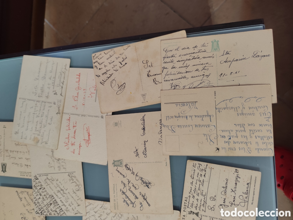 Postales: 21 postales antiguas a&ntilde;os 50 - Foto 7