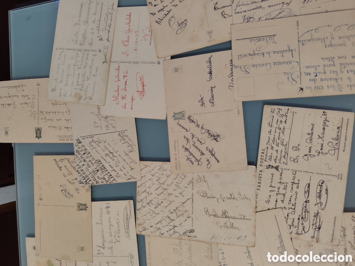 Postales: 21 postales antiguas a&ntilde;os 50 - Foto 8