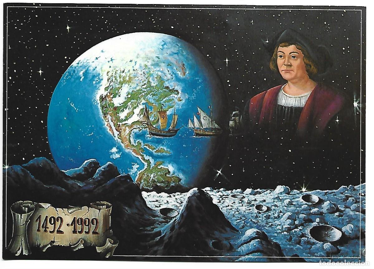 Postales: 5&ordm; CENTENARIO ( 1492 - 1992 ).- &rdquo; CRISTOBAL COLON &rdquo; - Foto 1