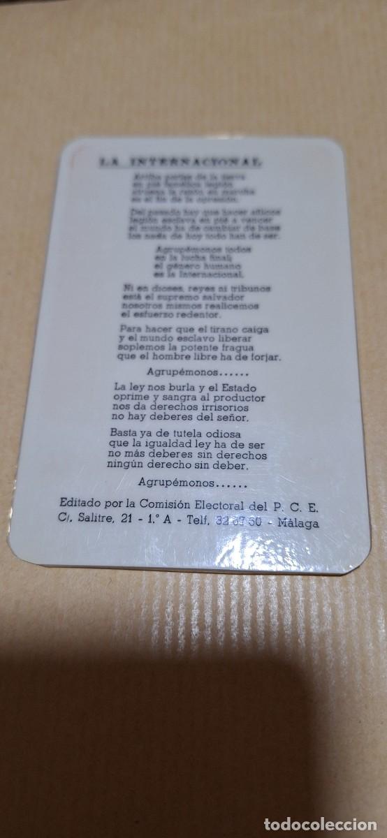 Postales: Folleto partido comunista - Foto 1