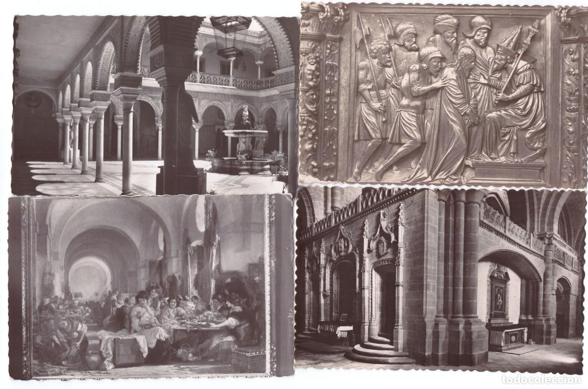 Postales: 12 TARJETAS POSTALES DE ESPA&Ntilde;A EN BLANCO Y NEGRO (LOTE 4). - Foto 2