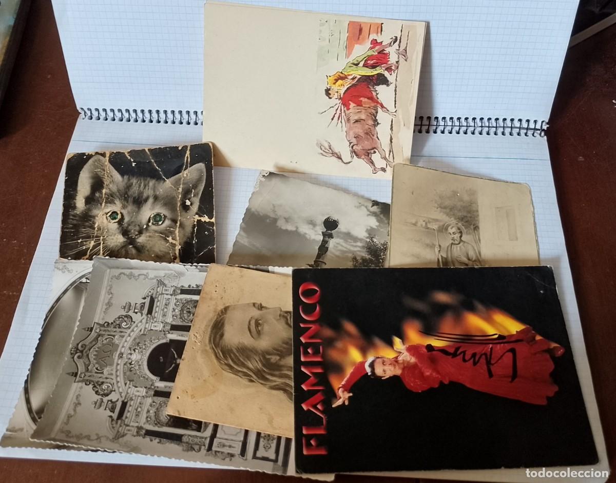 Postales: Lote de estampas religiosas tipo tarjet&oacute;n - Foto 1