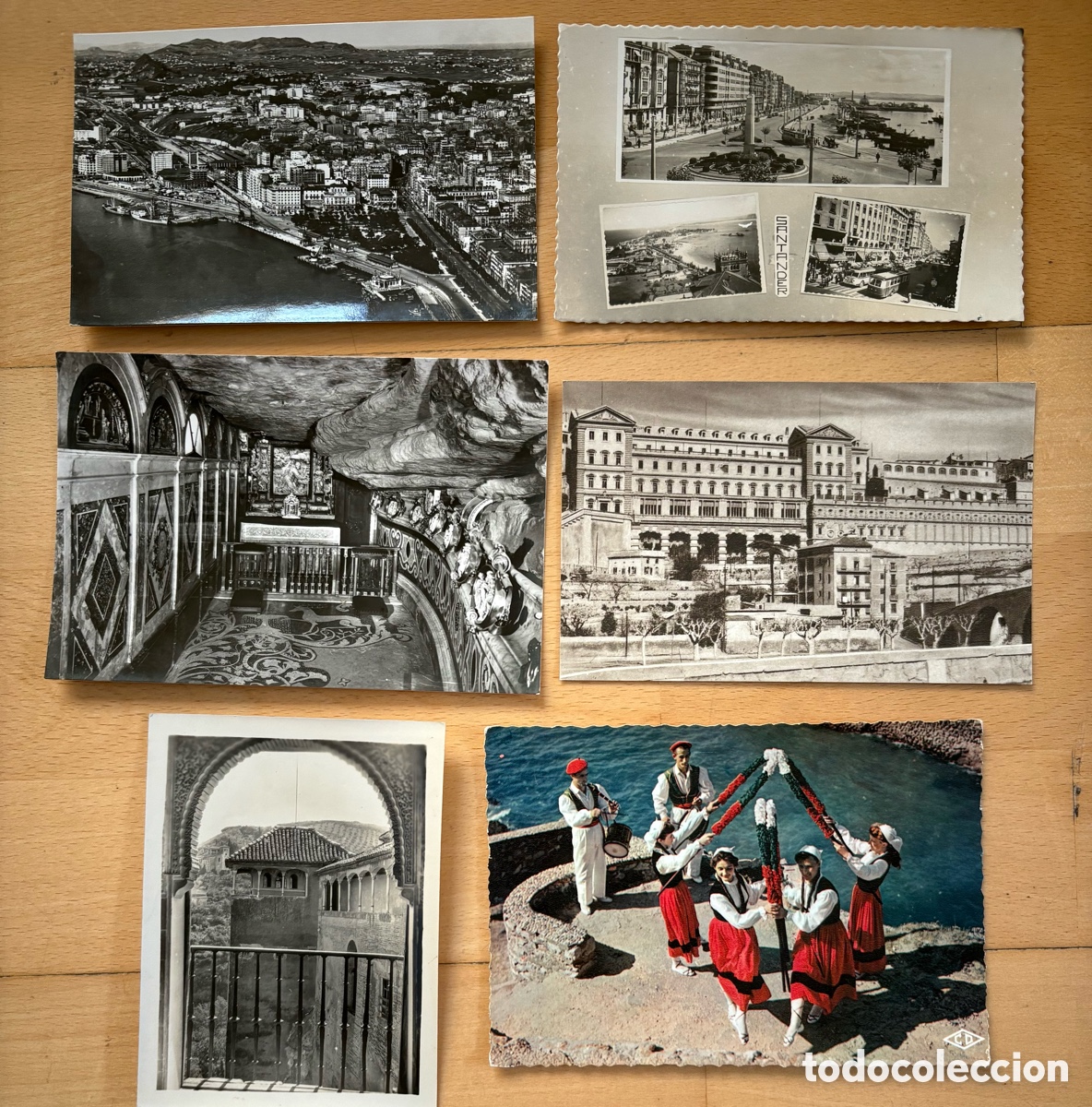 Postales: (L249) 6 postales antiguas Espa&ntilde;a - Foto 1