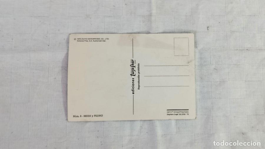 Postales: Postal Heidi y Pedro 1975 - Ediciones Tarjefher - Foto 2