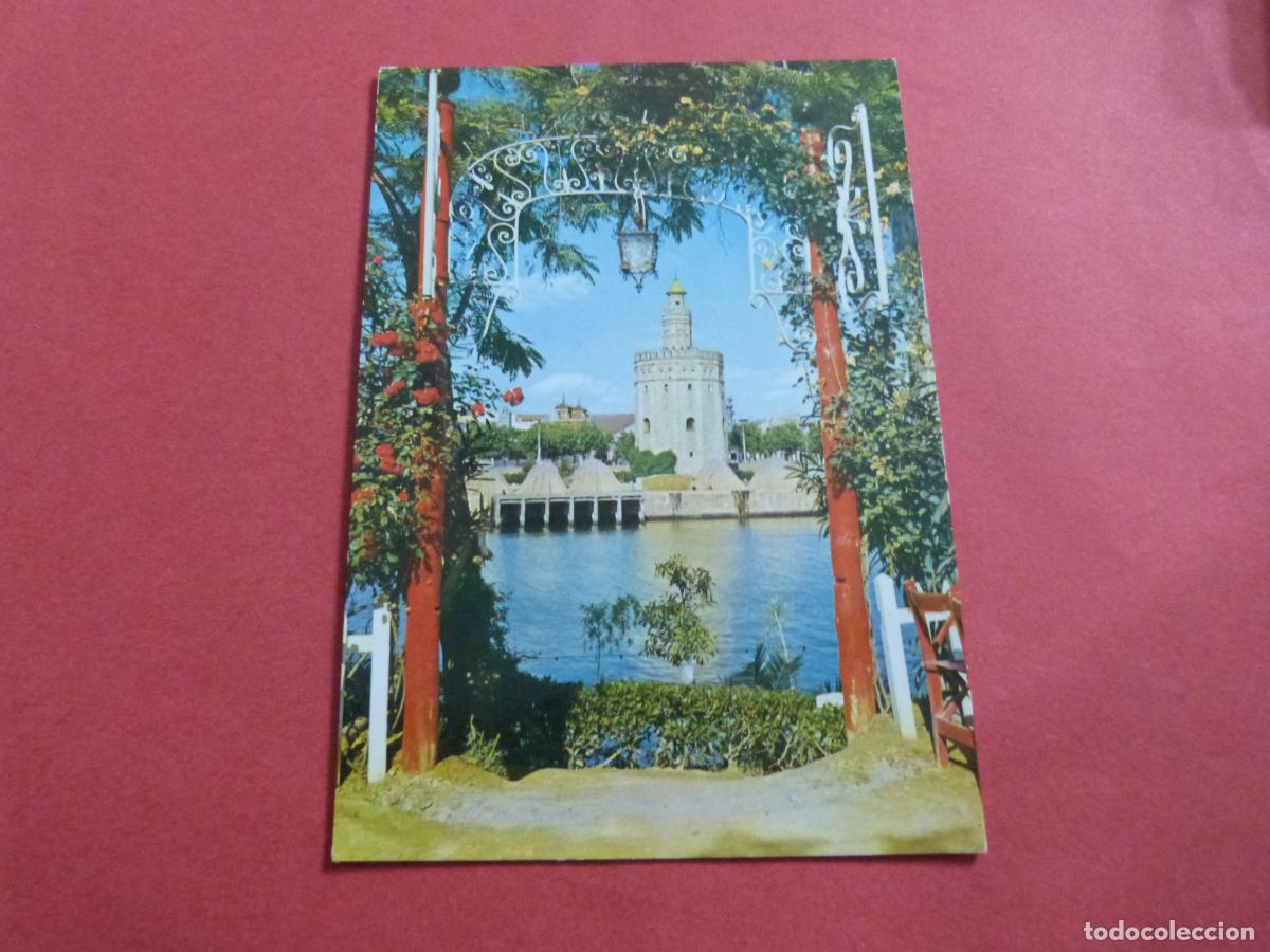 Postales: POSTAL CIRCULADA TORRE DEL ORO SEVILLA LOTE 69 MIRAR FOTOS