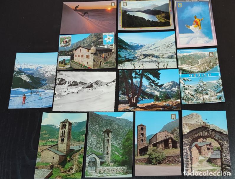 Postales: LOTE DE 13 POSTALES DE ANDORRA - Foto 1