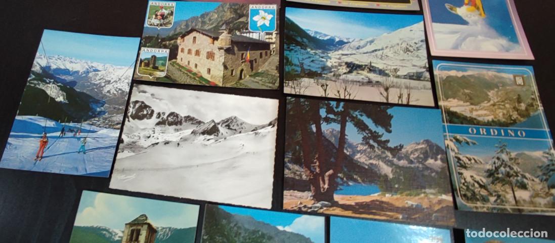 Postales: LOTE DE 13 POSTALES DE ANDORRA - Foto 2
