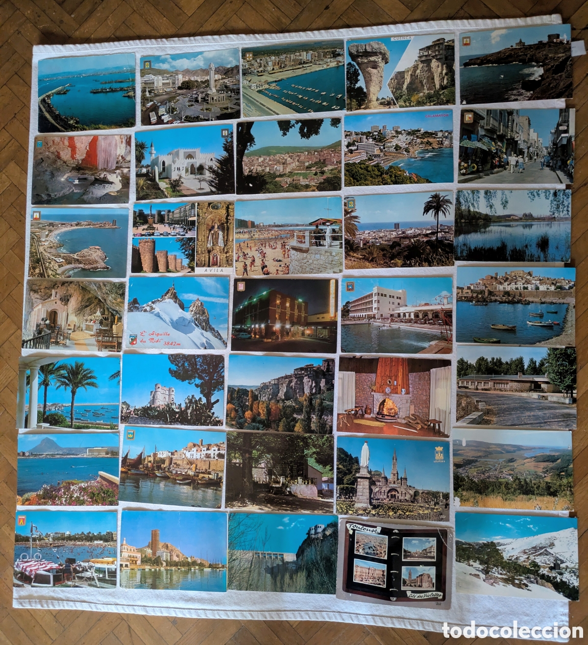 Postales: Lote de 51 postal usadas o escritas - Foto 1