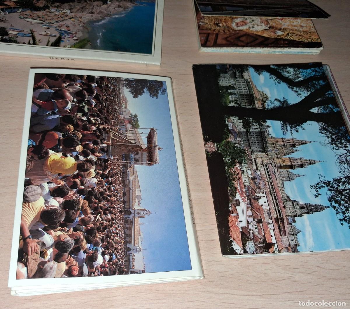 Postales: Lote de m&aacute;s de 1 kilo de postales tipo acorde&oacute;n. - Foto 8