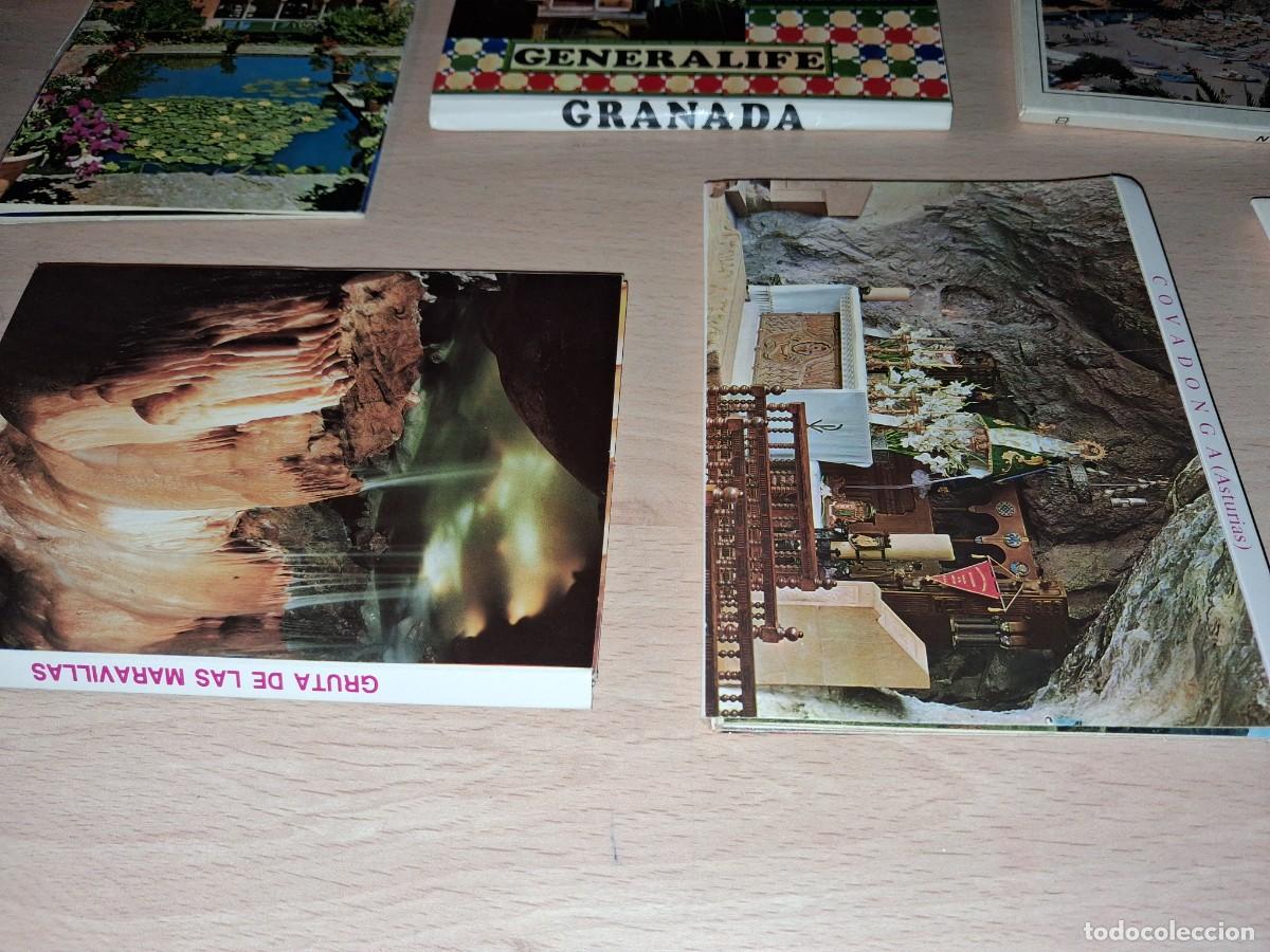 Postales: Lote de m&aacute;s de 1 kilo de postales tipo acorde&oacute;n. - Foto 10