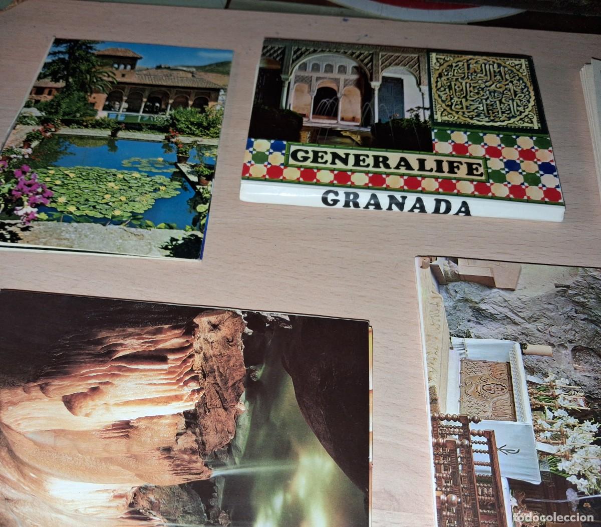 Postales: Lote de m&aacute;s de 1 kilo de postales tipo acorde&oacute;n. - Foto 11