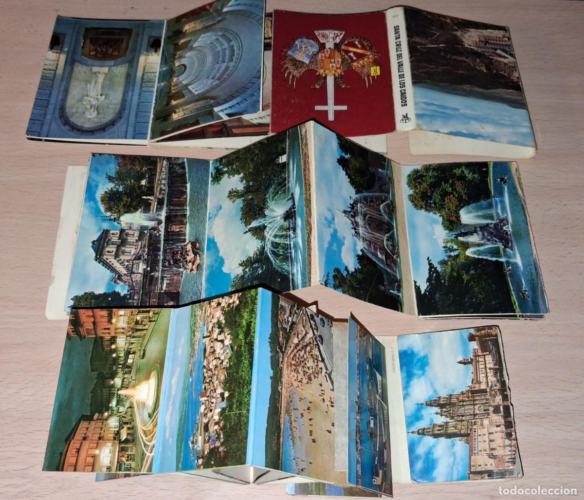 Postales: Lote de m&aacute;s de 1 kilo de postales tipo acorde&oacute;n. - Foto 13